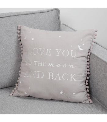 Kussen love you to the moon 