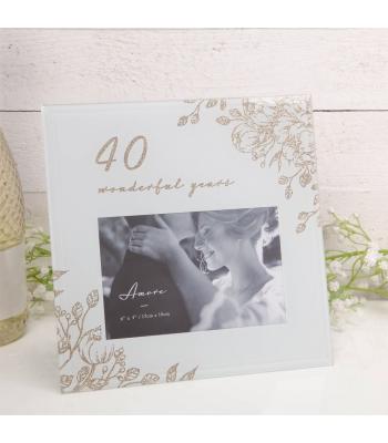 Fotolijst 40 jaar getrouwd 