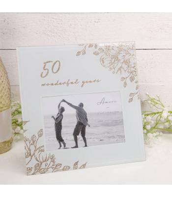 Fotolijst 50 jaar getrouwd 