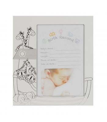 Fotolijst geboorte tekst.