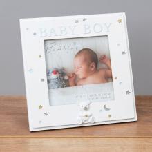 Fotolijst baby boy white