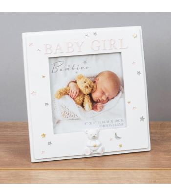 Fotolijst baby girl white