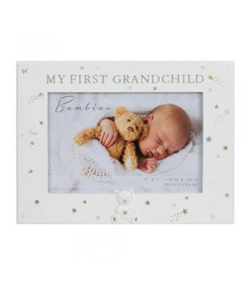 Fotolijst my first grandchild white