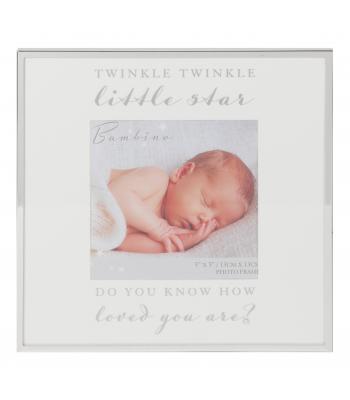 Fotolijst twinkle zilverkleur.