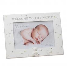 Fotolijst welcome to the world white