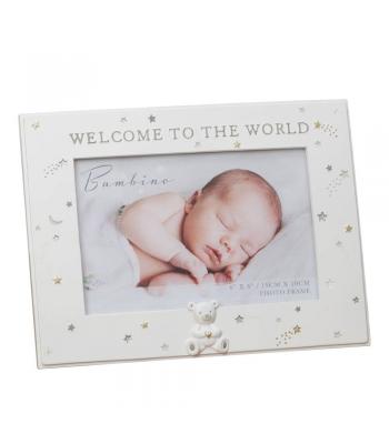 Fotolijst welcome to the world white