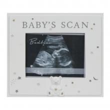 Fotolijst white babyscan