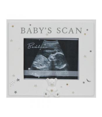 Fotolijst white babyscan 