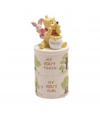 Tanden en haarlokdoosje Winnie the Pooh