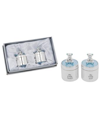 Tandendoosje blauw beertje