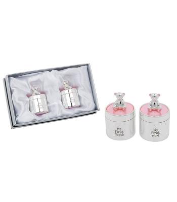 Tandendoosje roze beertje